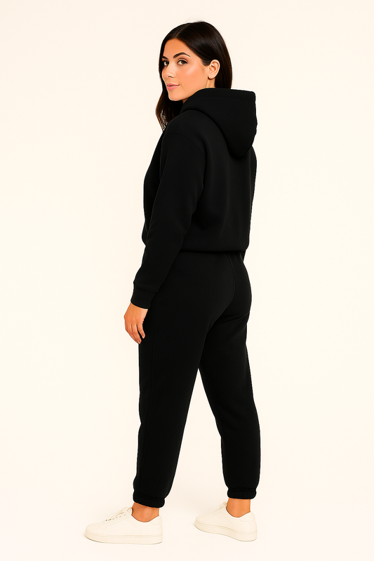 Casual Women’s Hooded Sweater Two-Piece Tracksuit Set.