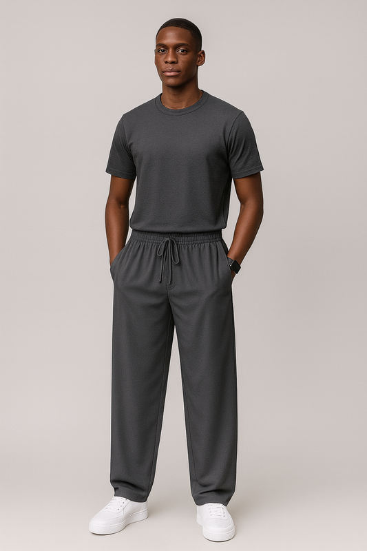 Summer Wide-Leg Pants for Men, Cool and Relaxed